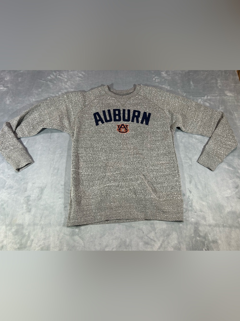 Champion Auburn University Heathered Gray Sweatshirt -Medium